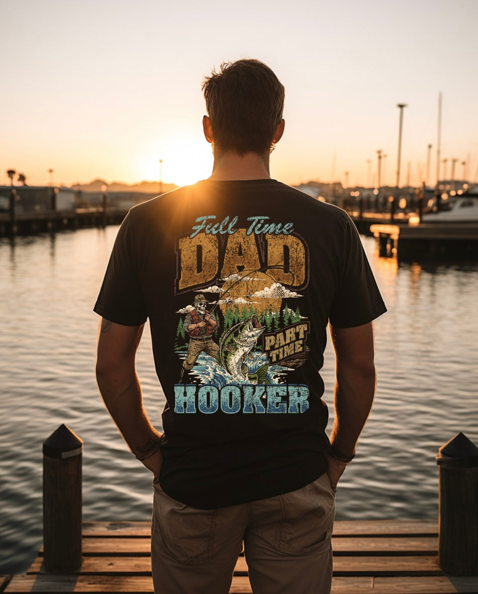 Full-Time Dad Tee - 100% Cotton Classic Fit