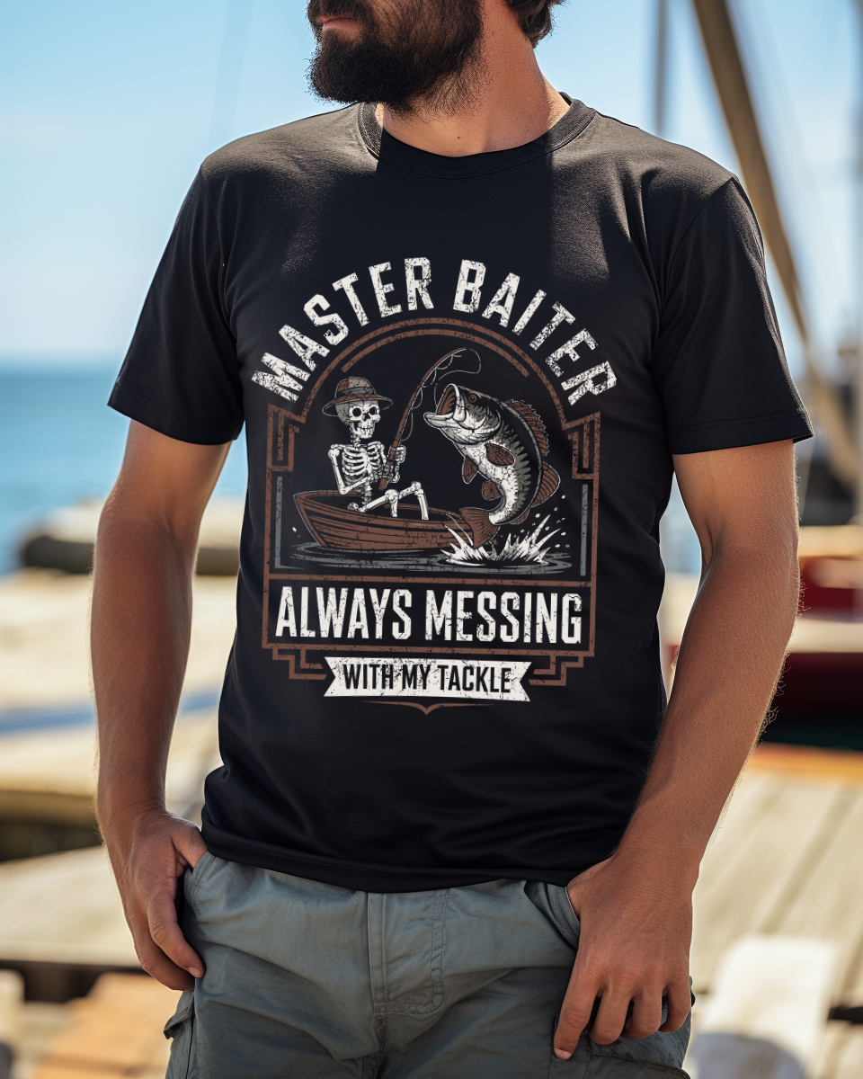 Master Baiter Tee - 100% Cotton Classic Fit