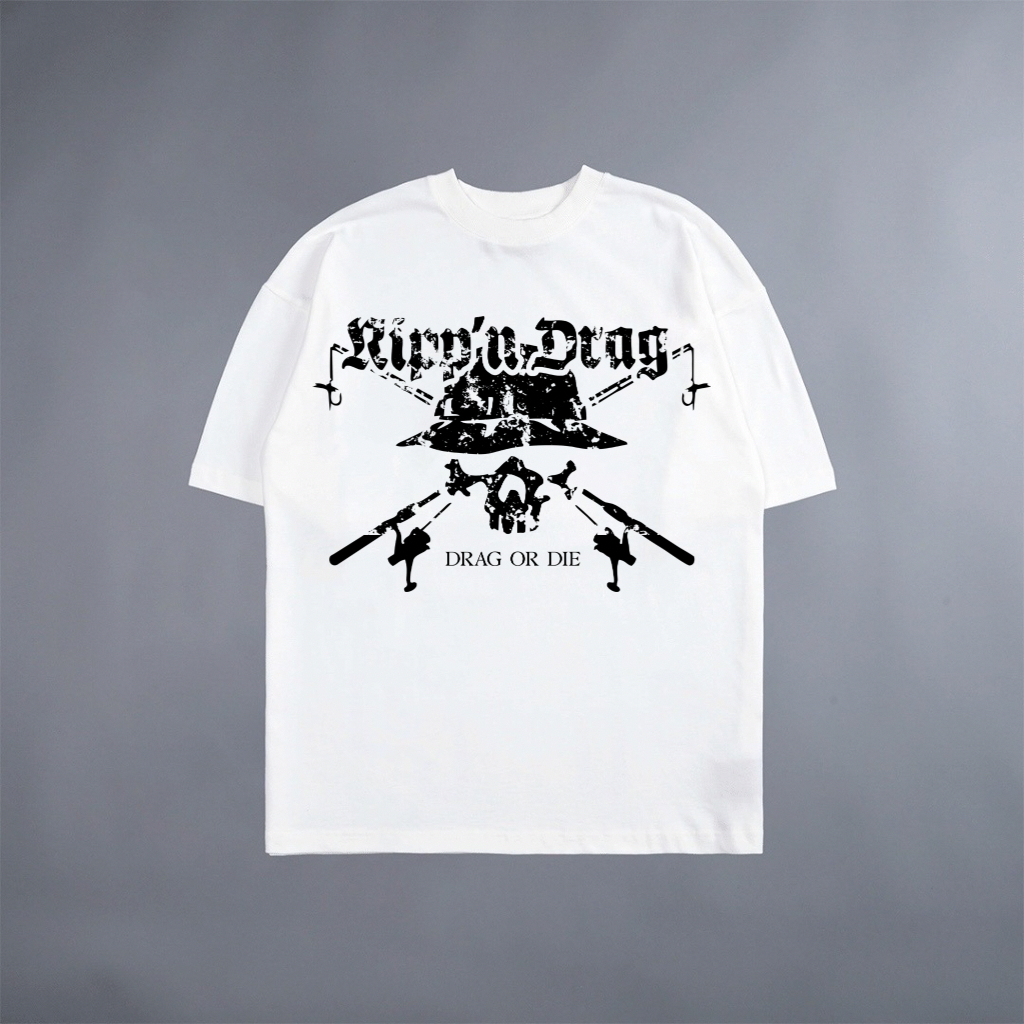 Drag or Die Tee - 100% Cotton Premium Fit