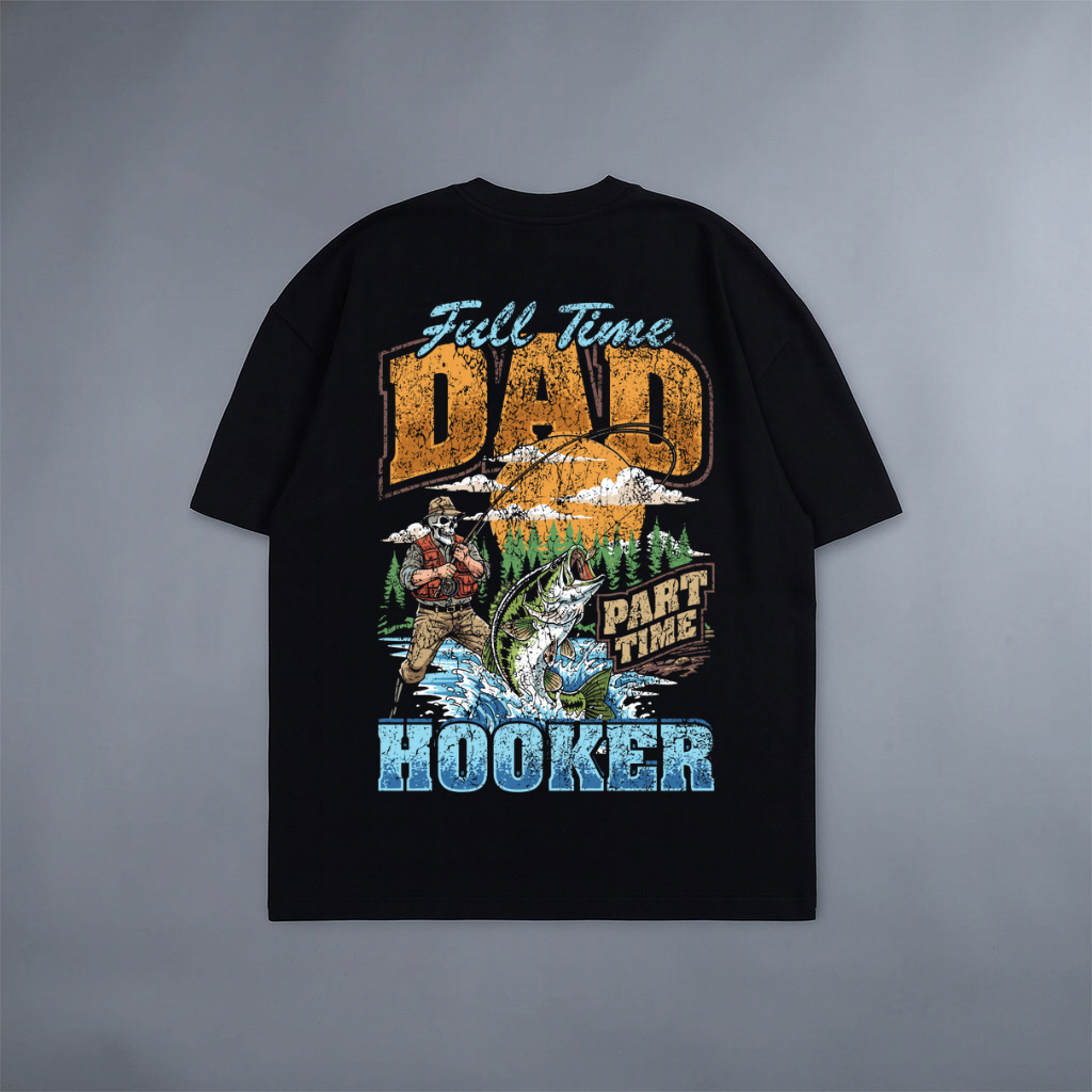 Full-Time Dad Tee - 100% Cotton Classic Fit